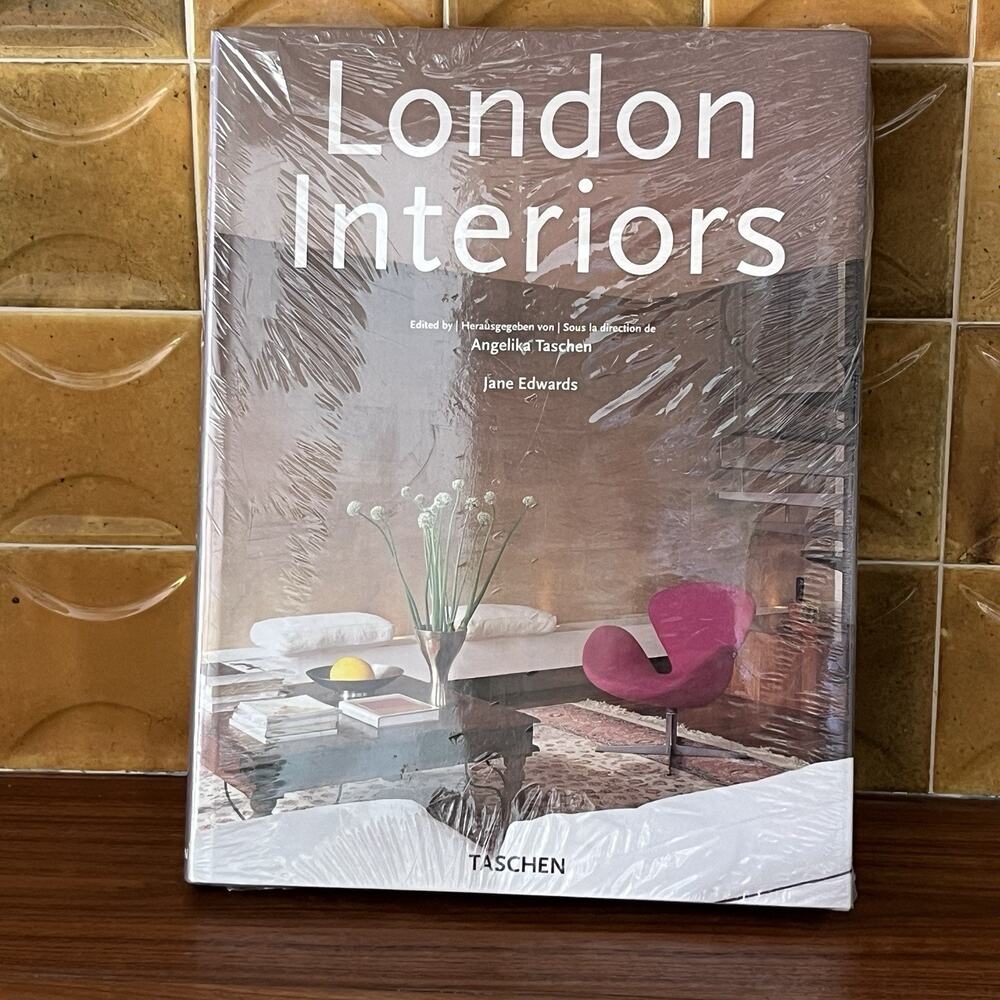 London Interiors Jane Edwards Angelika Taschen HC/DJ 2000 English French German